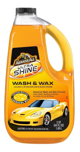 Shampoo Lavar Carros Ultra Brillante Armor All 64 Oz