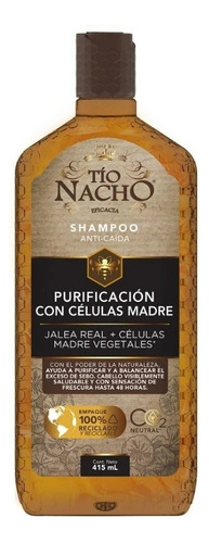 Tio Nacho Shampoo Células Madre Vegetales 415 Ml