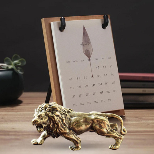 Estatuetas De Estátua De Latão Mini Feng Shui Vintage