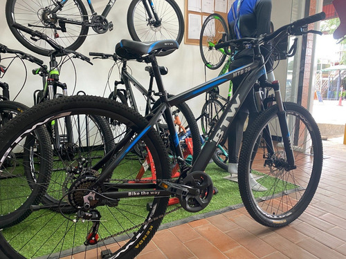 Imagen 4 de 10 de Bicicleta Montañera Rin 29 Marca Btw Aluminio Shimano