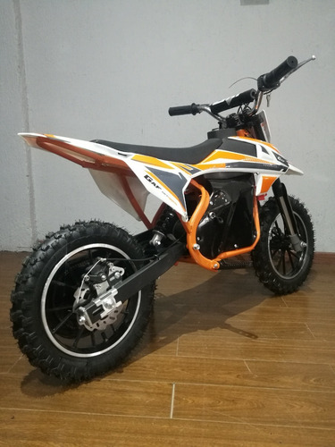 Imagen 7 de 25 de Minicross Moto Electrica Gaf Para Chicos 500w 0km