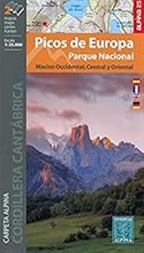 P. N. Picos De Europa 1: 25.000: Carpeta Alpina. Macizo Occi