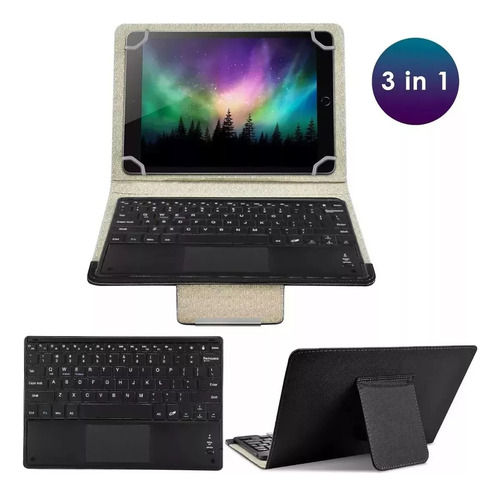 Funda Con Teclado Compatible Tablet Samsung A9 8.7 Bluetooth