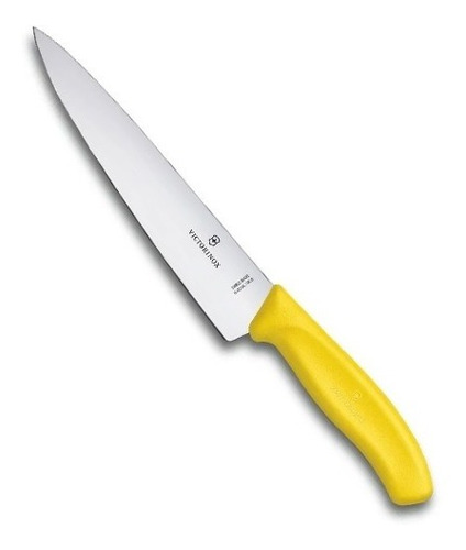 Cuchillo Chef Victorinox Trinchar Amarillo 19cm 6.8006.19l8b