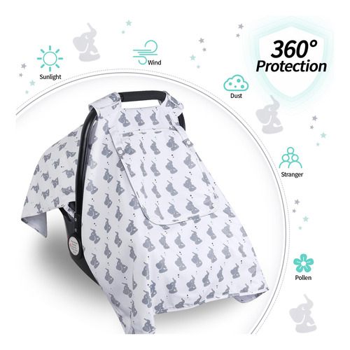 Funda De Asiento De Automóvil Para Bebé Toldo Para Asiento Nombre Del Diseño Color