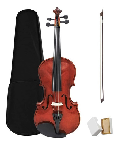 Amadeus Violin Y Estuche Para Niño Principiante 1/4 Amvl011