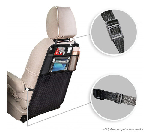 Organizador Plegable Para Asiento Trasero De Coche Con Sopor