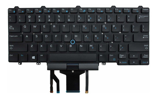 Teclado Usa Para Dell Latitude E5450 E5470 E7450 E7470 7480 