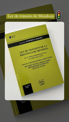 Ley De Tránsito De La Provincia De Mendoza