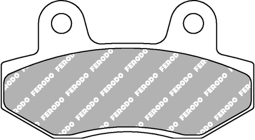 Pastilla De Freno Ferodo Racing Moto Txm Delantera