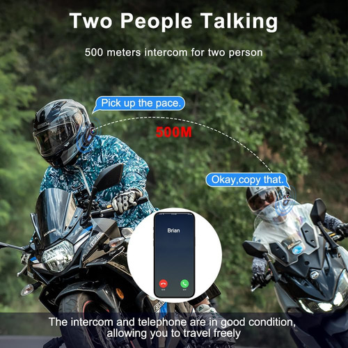 Casco De Motocicleta Auricular Bluetooth, Casco Bluetooth In