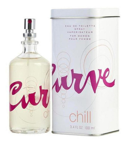 Perfume Curve Chill De Liz Claiborne Edt 100 Ml