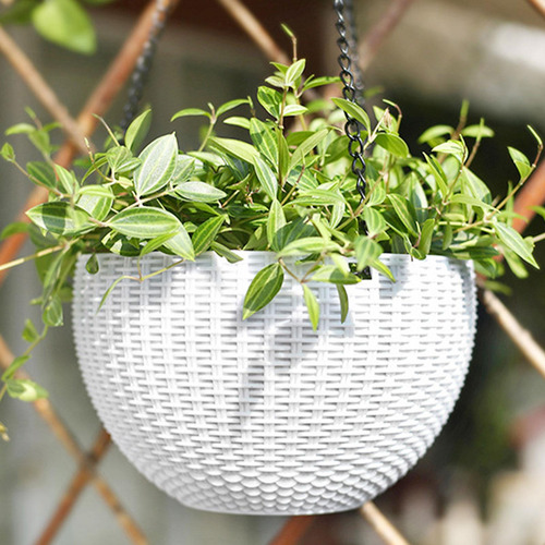 Plantador Colgante Self Riesing Cesta Colgante Decorativo