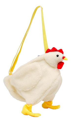 Bolso De Mano Con Forma De Pollo Para Mujer, Bolsa De Hombro