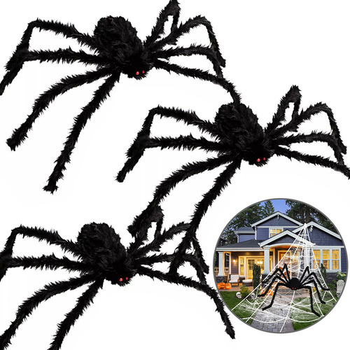 Set De 3 Accesorios De Terror Para Decoración De Halloween C