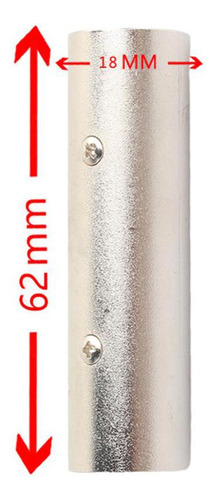 Adaptador Xlr Macho A Xlr Macho 3 Piezas