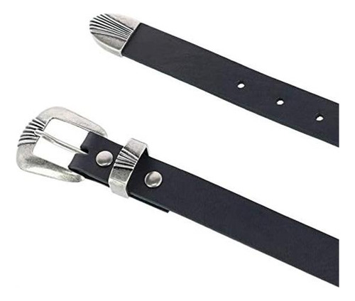 Wrangler Cinturón De 3 Piezas Para Mujer Con Cuero Curtido V