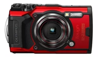 Olympus TG-6 compacta avanzada color rojo