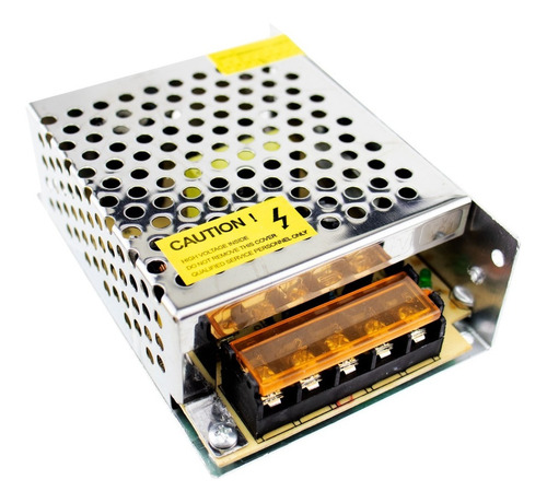 Imagem 1 de 4 de Fonte Chaveada Estabilizada Bivolt 110-220v 12v 5a 60w