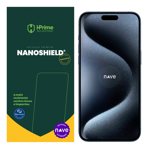 Película Premium Hprime Nanoshield Apple iPhone 15 Pro Max