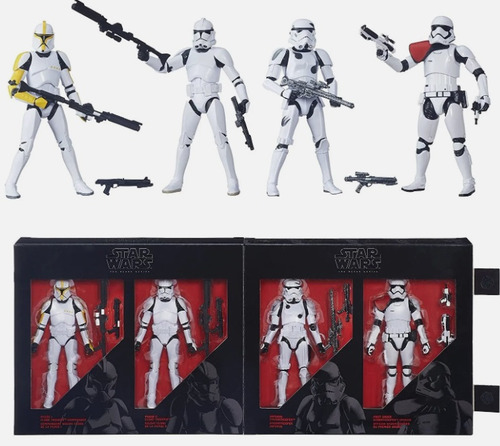 Star Wars Black Series Stormtrooper Evolutions