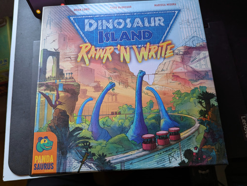 Juego De Mesa Dinosaur Island Rawr (usado) (Usado)