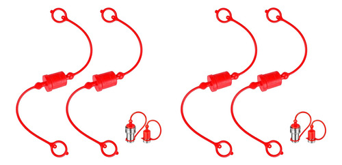 2 Tapones Antipolvo Hidráulicos Iso-a 1/2 De Acoplamiento Rá