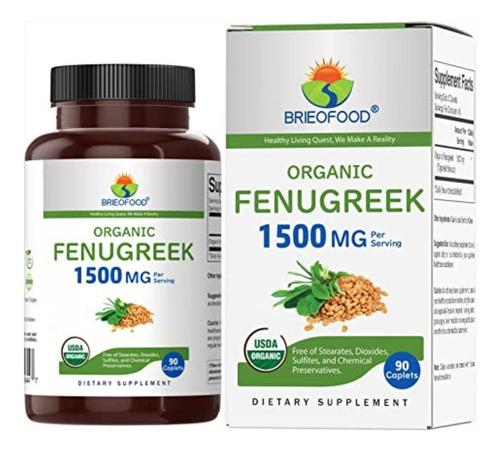 Fenogreco Brieofood 90cap - Unidad a $1577