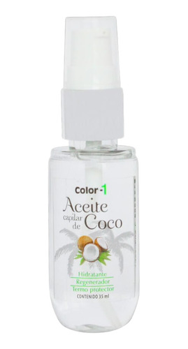 Aceite Capilar De Coco Tamaño Personal - mL a $454