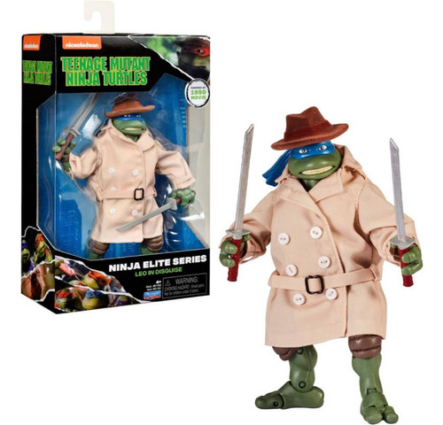 Tortugas Ninja Elite Series Figura 15 Cm Leo In Disguise