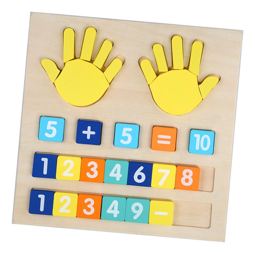 Montessori Math Toy Learning Wood Para El Desarrollo