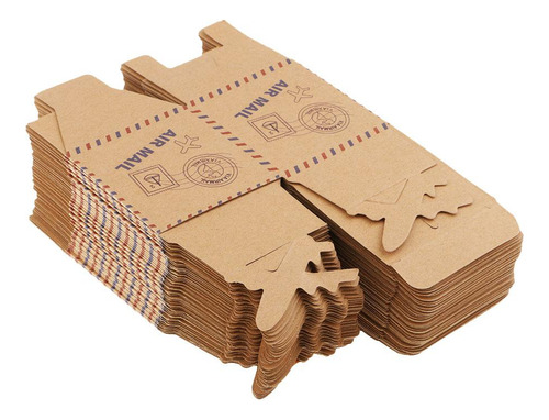 Cajas De Papel Plegable Estuche De Caramelos Con Modelo De
