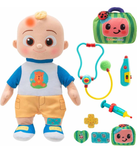 Cocomelon Boo Boo Jj Doll Con Accesorios