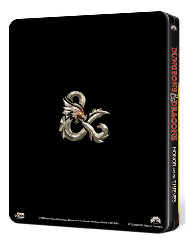 Blu Ray 4k Steelbook Dungeons E Dragons Lacrado