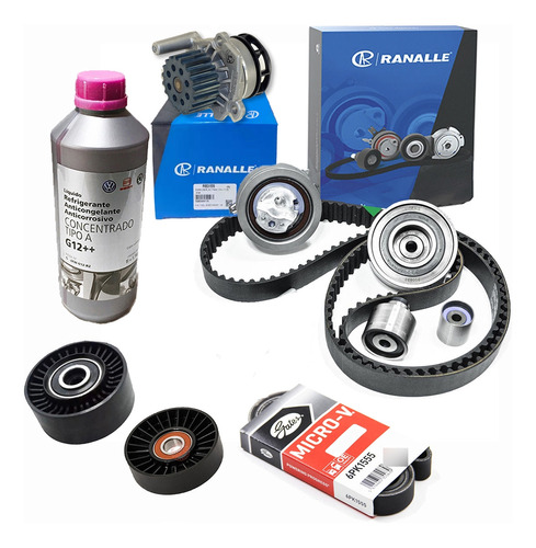 Kit Distribucion Amarok 2.0 2013 2014 2015 +bomba+correa