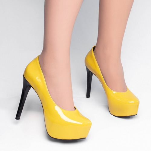 Imagem 5 de 5 de Sapato Boneca Feminino Bonecas Meia Pata Salto Fino Confort