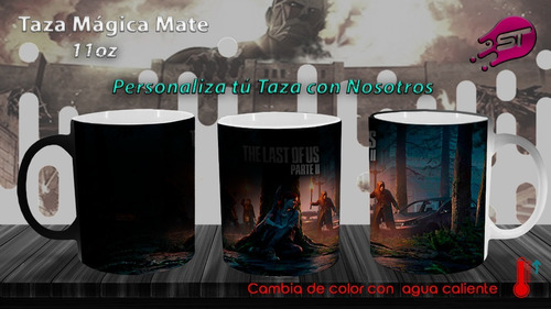 Taza Mágica The Last Of Us Part Ii Tlou-001c