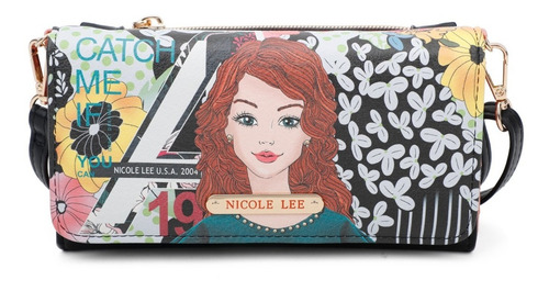Cartera Billetera Nicole Lee 2020 - Catch Me If You -prt6906