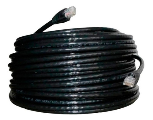 Rollo De 20 Mts Cable Utp Cat5e Intemperie Outdoor Internet