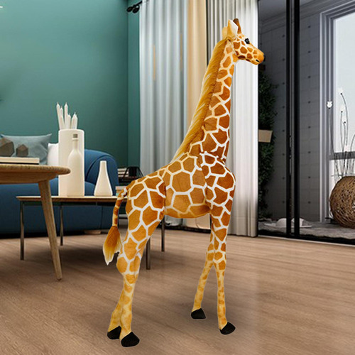 Nuevo Peluche Jirafa De Peluche Grande Y Suave 120 Cm