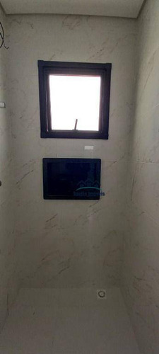 Cobertura *pronta Para Morar ** Com 3 Dormitórios(01 Suíte ) Fino Acabamento 02 Vagas À Venda, 140 M² Por R$ 465.000 - Vila Pires - Santo André/sp - Co0356