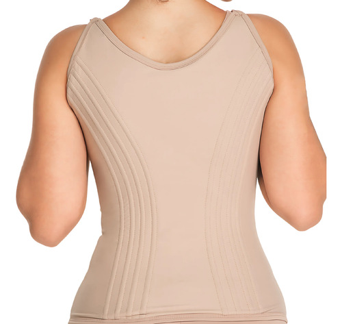 Cinta Corselet Modeladora Com Barbatanas Feminina Redutora