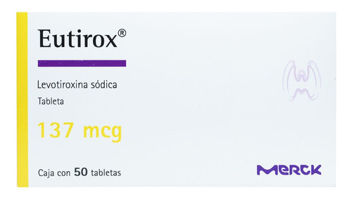 Eutirox 137 Mcg 50 Tabletas