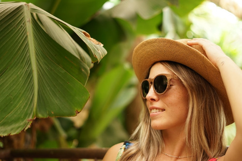 Gafas Anteojos Sol 100% Madera Woot8 - Classic Walnut
