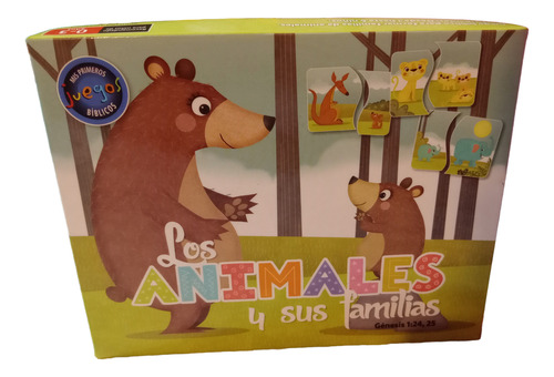 Juegos Bíblicos Encastre Los Animales Y Sus Familias