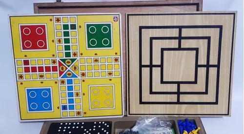 Antiga Maleta De Jogos Classicos Estrela Ludo Xadrez Anos 80