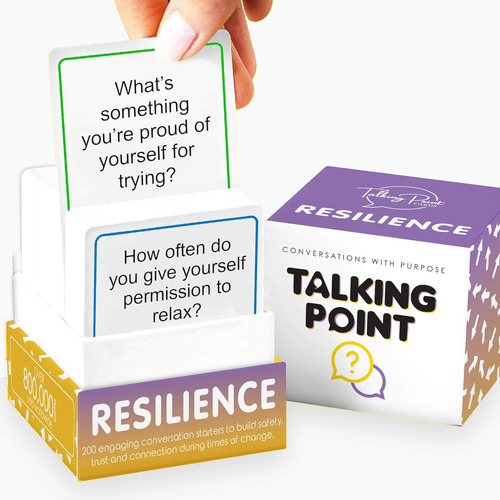 200 Tarjetas De Inicio De Conversación De Resiliencia Para F