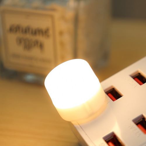 Lámpara Nocturna Mini Led Usb 1a 5v, 50 Unidades
