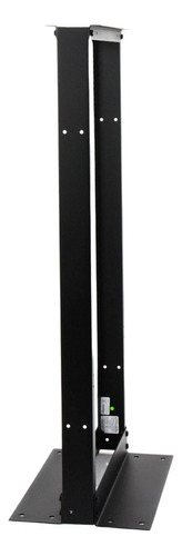 Rack D 2 Postes Estándar 19in 24u D Acero Para Anclar A Piso Color Negro