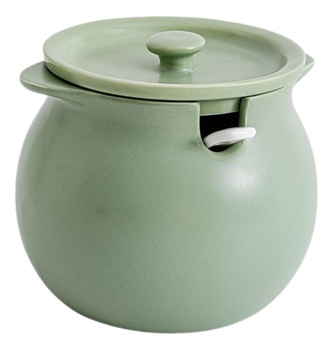 Recipiente De Cozinha Jarra De Banha Com Tampa L Verde